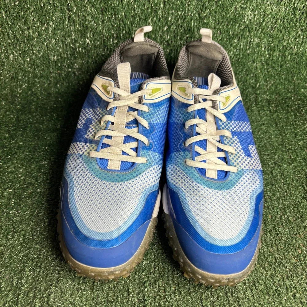 FootJoy Freestyle Spiked Mesh Breathable Athletic Golf Shoes Blue Mens Size 10 M